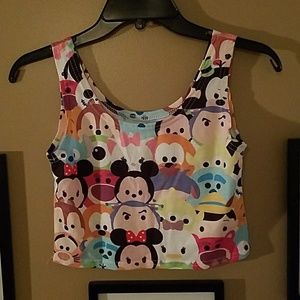 RESERVED-NOT FOR SALE: Disney Crop Top